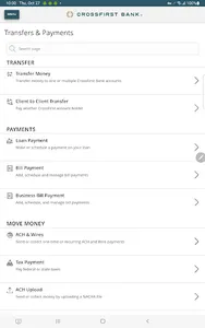 CrossFirst Bank Mobile screenshot 9