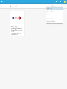 CCL Client Events Portal screenshot 7