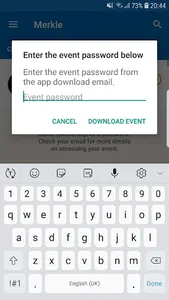 Merkle Events screenshot 1