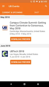 UB Events screenshot 1