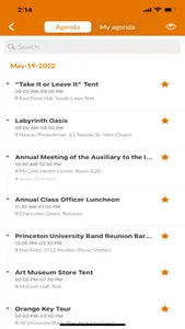 Princeton Events screenshot 1