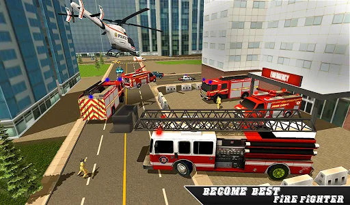 Airplane Fire Fighter  Ambulan screenshot 7
