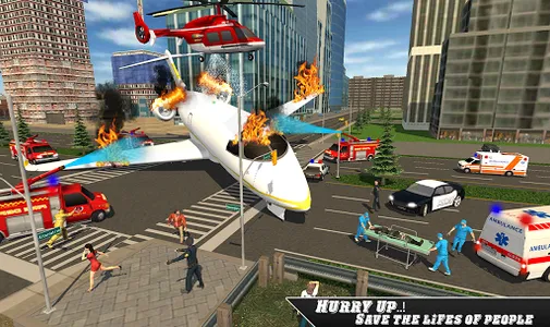 Airplane Fire Fighter  Ambulan screenshot 9