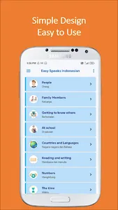 Easy Speak Indonesian - Learn  screenshot 1