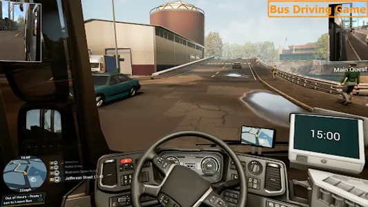 Coach Bus Driving Simulator screenshot 15