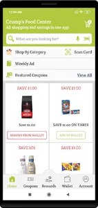 Crump’s Food Center screenshot 0