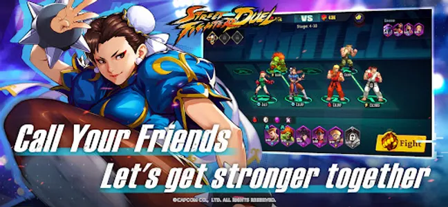 Street Fighter Duel - Idle RPG screenshot 2