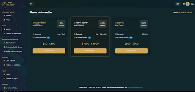 Cryp Inversiones screenshot 2