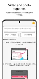 video downloader for Instagram screenshot 4