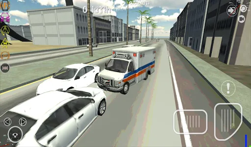 Ambulance Driving Simulator 3D screenshot 4