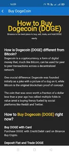 Dogecoin Buy or Not Buying screenshot 1