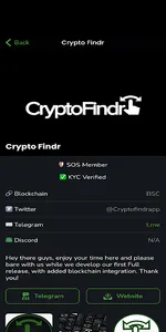 Crypto Findr screenshot 1