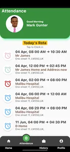 HappyRota - Staff Clockin App screenshot 3