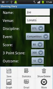 Clay Shooting Diary screenshot 0