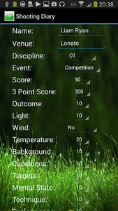 Clay Shooting Diary screenshot 1