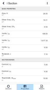 CSiSections screenshot 3