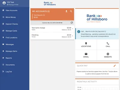Bank of Hillsboro screenshot 5
