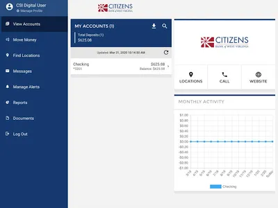 Citizens Bank of West Virginia screenshot 5