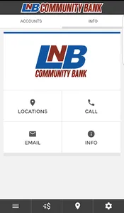 LNB Community Bank Mobile screenshot 2