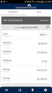 HomeTown Bank of Alabama screenshot 1