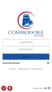 Commodore Bank screenshot 0
