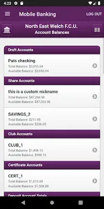 North East Welch FCU screenshot 3