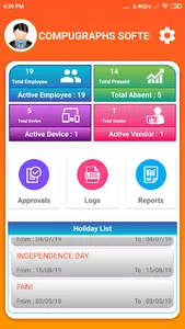 BioKnox ADMIN screenshot 1