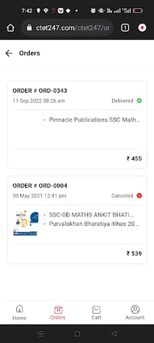 CTET247 Online Book Shop screenshot 4