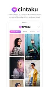 Cintaku - Muslim Chat & Dating screenshot 0