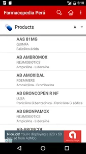 Farmacopedia Peru screenshot 1