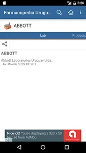 Farmacopedia Uruguay screenshot 3