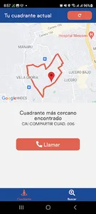 Cuadrantes Policia Colombia screenshot 1