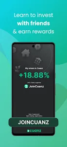 Cuanz : Invest Socially screenshot 1