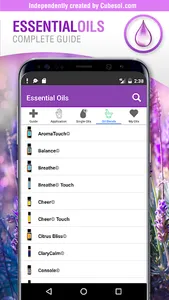 Essential Oils Reference Guide screenshot 0