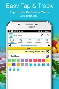 21 Day Tracker Free Body Fix screenshot 13