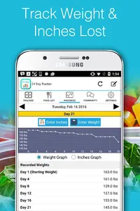 21 Day Tracker Free Body Fix screenshot 3
