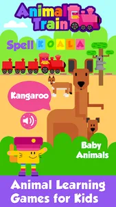 Animal Games - Animal Train screenshot 14