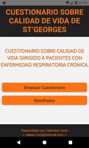 Cuestionario SGRQ screenshot 0