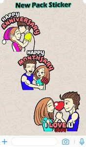 Sticker Chat Pacar - WaSticker screenshot 5