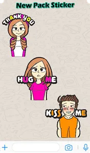 Sticker Chat Pacar - WaSticker screenshot 6