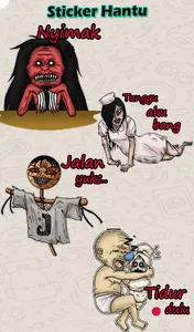 Sticker Chat Hantu Horor - WaS screenshot 4