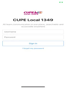 CUPE Local 1349 screenshot 2