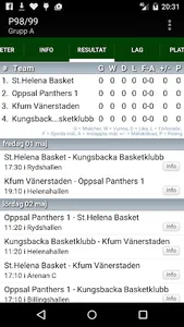 Skövde Basketcup screenshot 1
