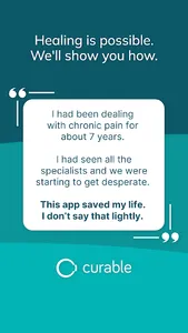 Curable: Chronic Pain Relief screenshot 15