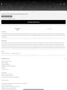 CUREiTT- Clinical Trials screenshot 10