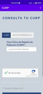 Descarga CURP screenshot 0