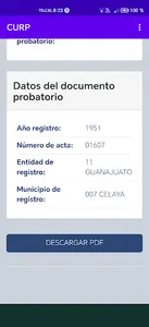 Descarga CURP screenshot 1