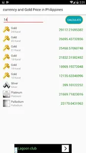 currency & Gold Price in Phili screenshot 4