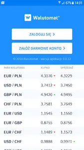 Walutomat - Currency Exchange screenshot 0