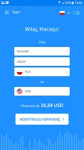 Walutomat - Currency Exchange screenshot 3